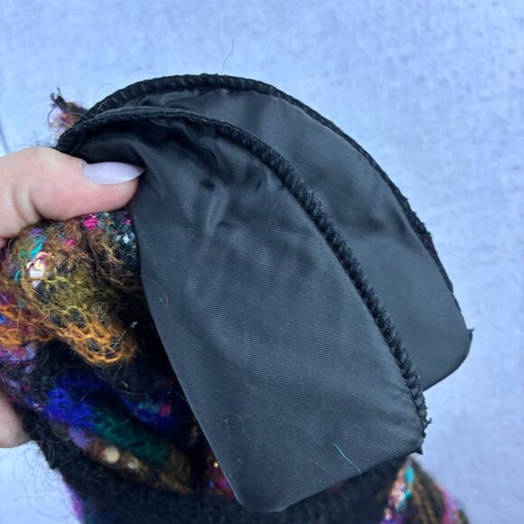 Vintage Carducci Tunic Sweater Womens' Small Oversized Mohair Blend 80's Party - Picture 2 of 15